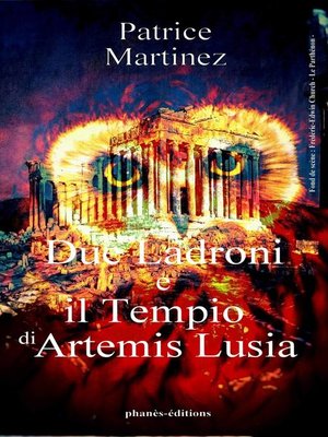 cover image of Due ladroni e il tempio di Artemis Lusia